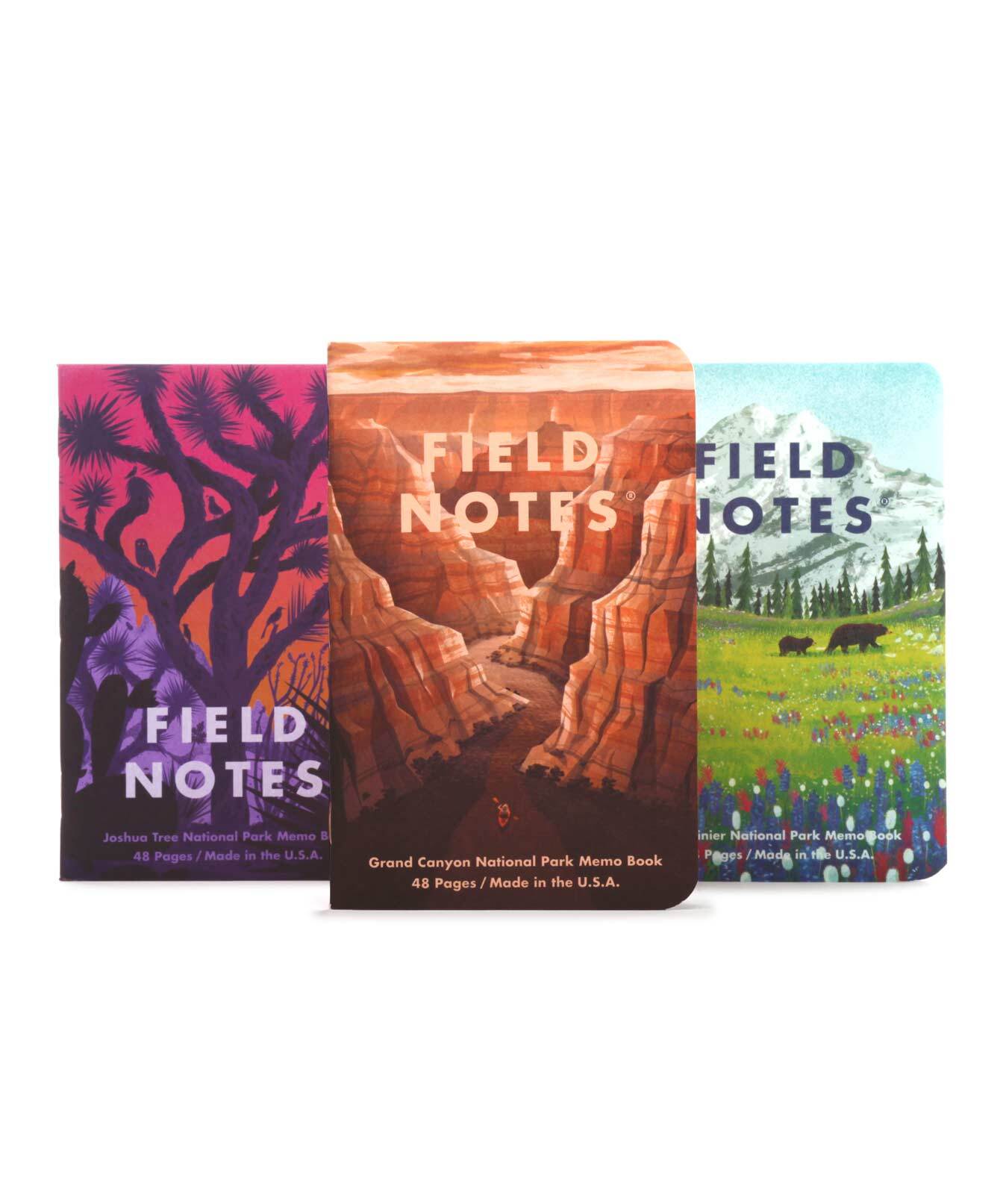 National Park Memo Book: Series B 3-Pack