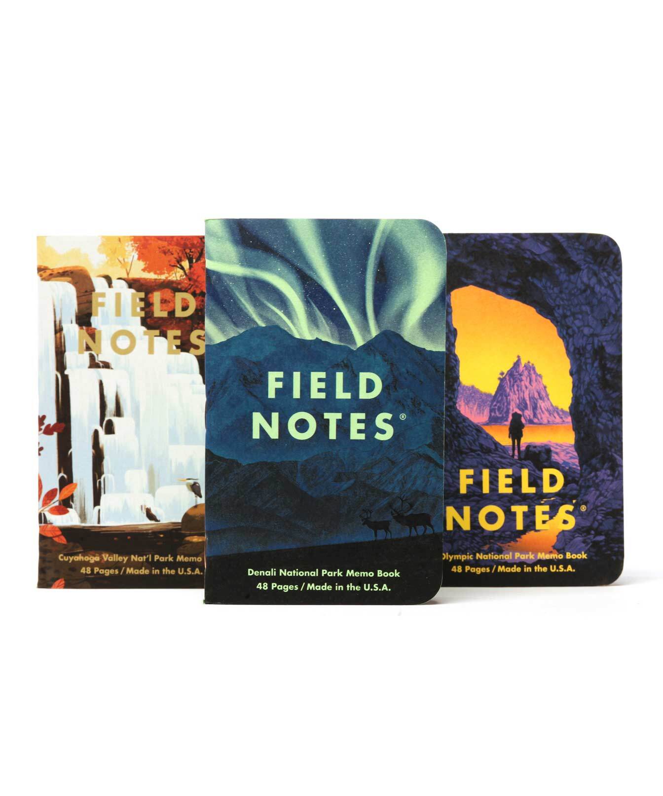 National Park Memo Book: Series E 3-pack