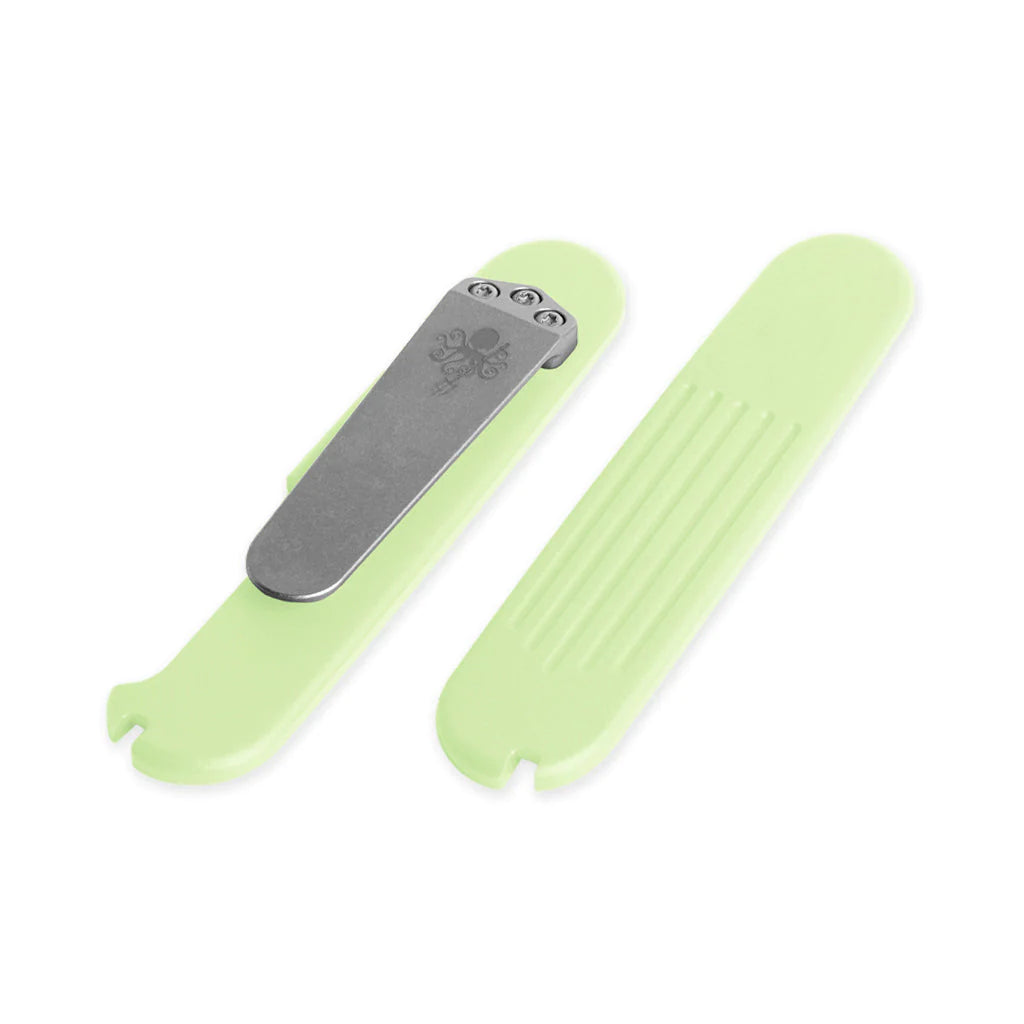 Swiss Army Knife Scales Fullered - GID