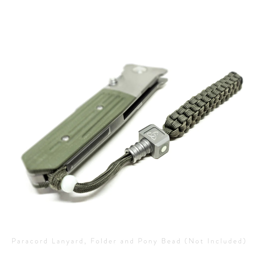 Mjölinar Lanyard Bead - Titanium