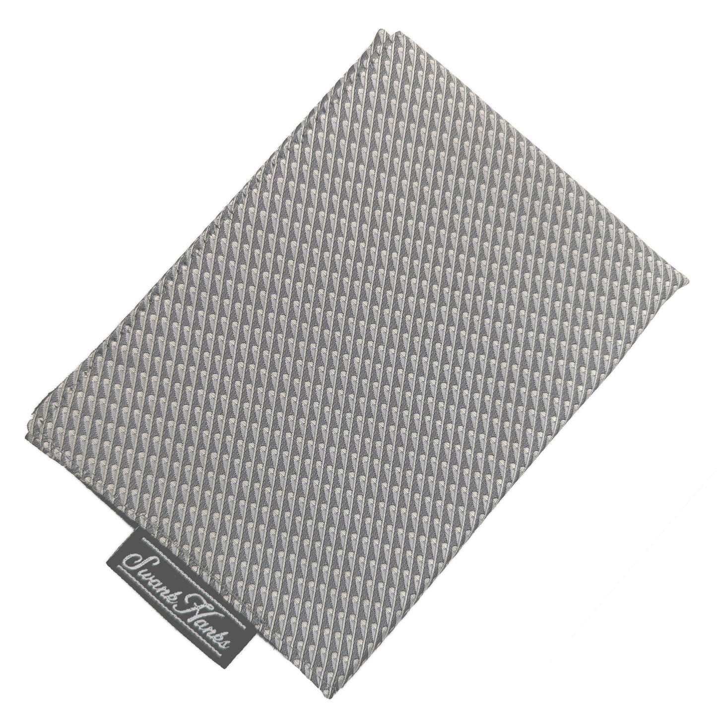 Silver Satin Silk Hank