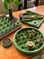 Round Curator Tray - OD Green