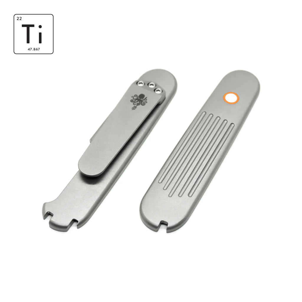 Ti-Swiss Army Knife Scales GID-Fullered