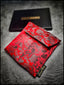 Red Dragon Silk Double Pouch