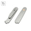 Ti-Swiss Army Knife Scales GID - Smooth