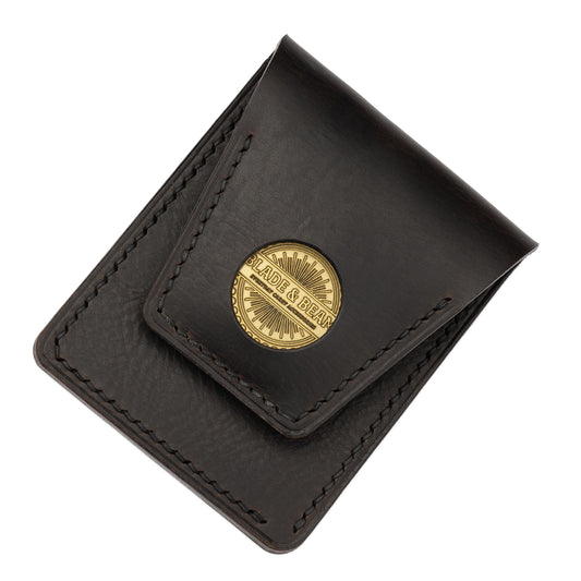 Sanduku Coin Wallet - Dark Brown