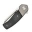 Mini Warrior Folder - Satin/Black Micarta