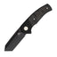 Mini Warrior Folder - DLC/Carbon Fiber "Black Dunes"