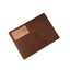 Small Service Mat - Brown Leather Topo