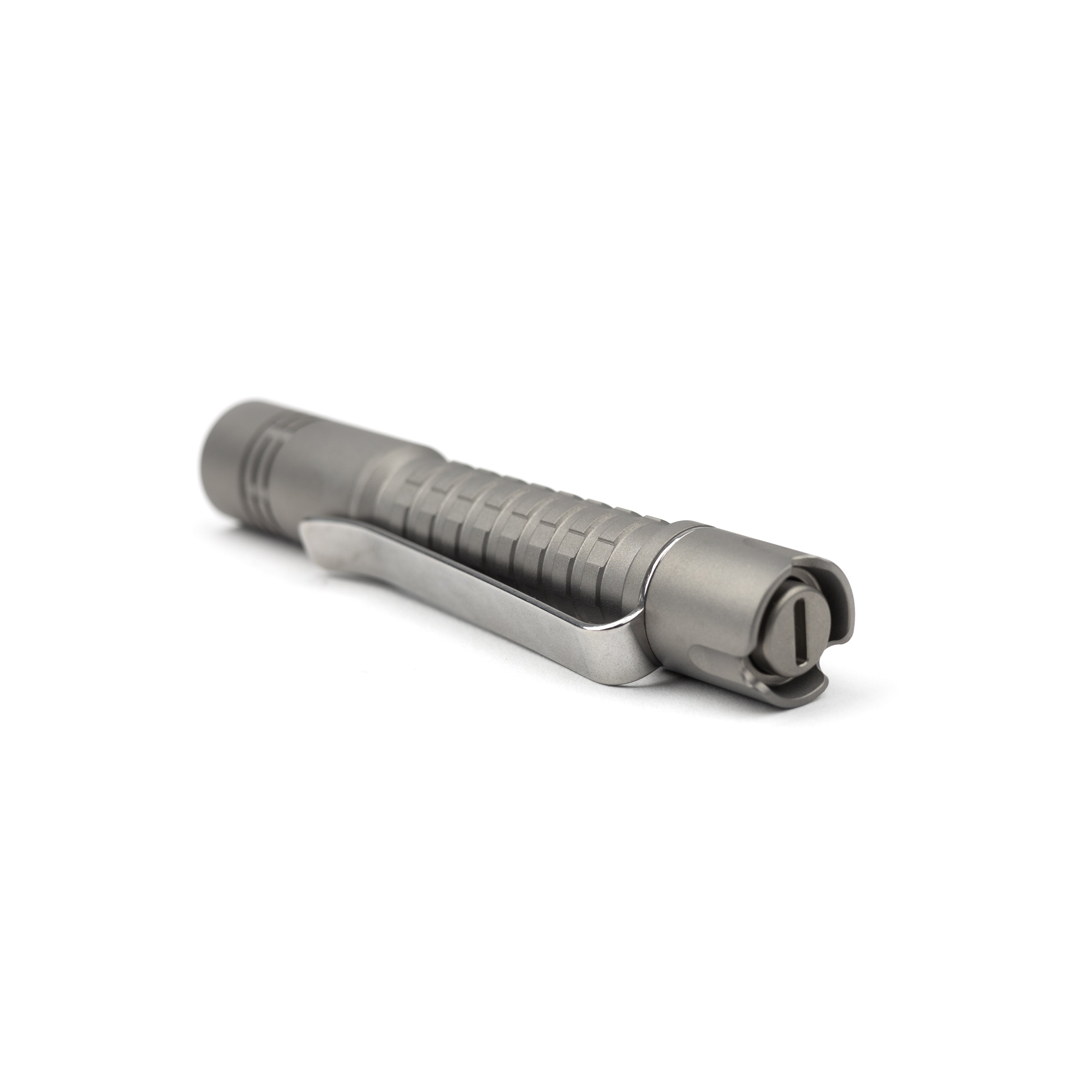 Pineapple Mini - Titanium Beadblasted Frag – Blade & Beam
