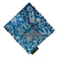 Blue Dragon Silk Double Pouch