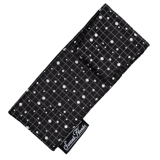 Blackout Lattice Silk Single Pouch