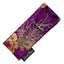 Purple/Gold Silk Brocade Single Pouch