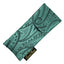 Teal Silk Paisley Batik Single Pouch