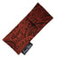 Red Silk Paisley Batik Single Pouch