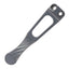 Flashlight Clip - Titanium Laser Graphite Twist