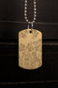 Brass Dog Tag