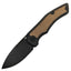 Scout F3 - Full Black DLC/Natural Micarta Inlay