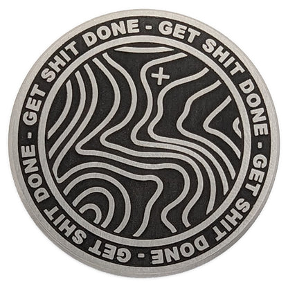 GSD Haptic Coin - Stainless Steel