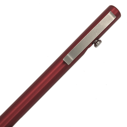 Bolt Action Pen - Aluminum Red