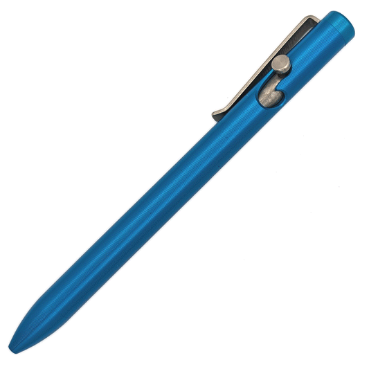 Bolt Action Pen - Aluminum Blue