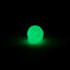 Skull Glow Bead - Silicone Green