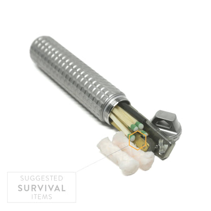 Ti Survival Stash Tube A