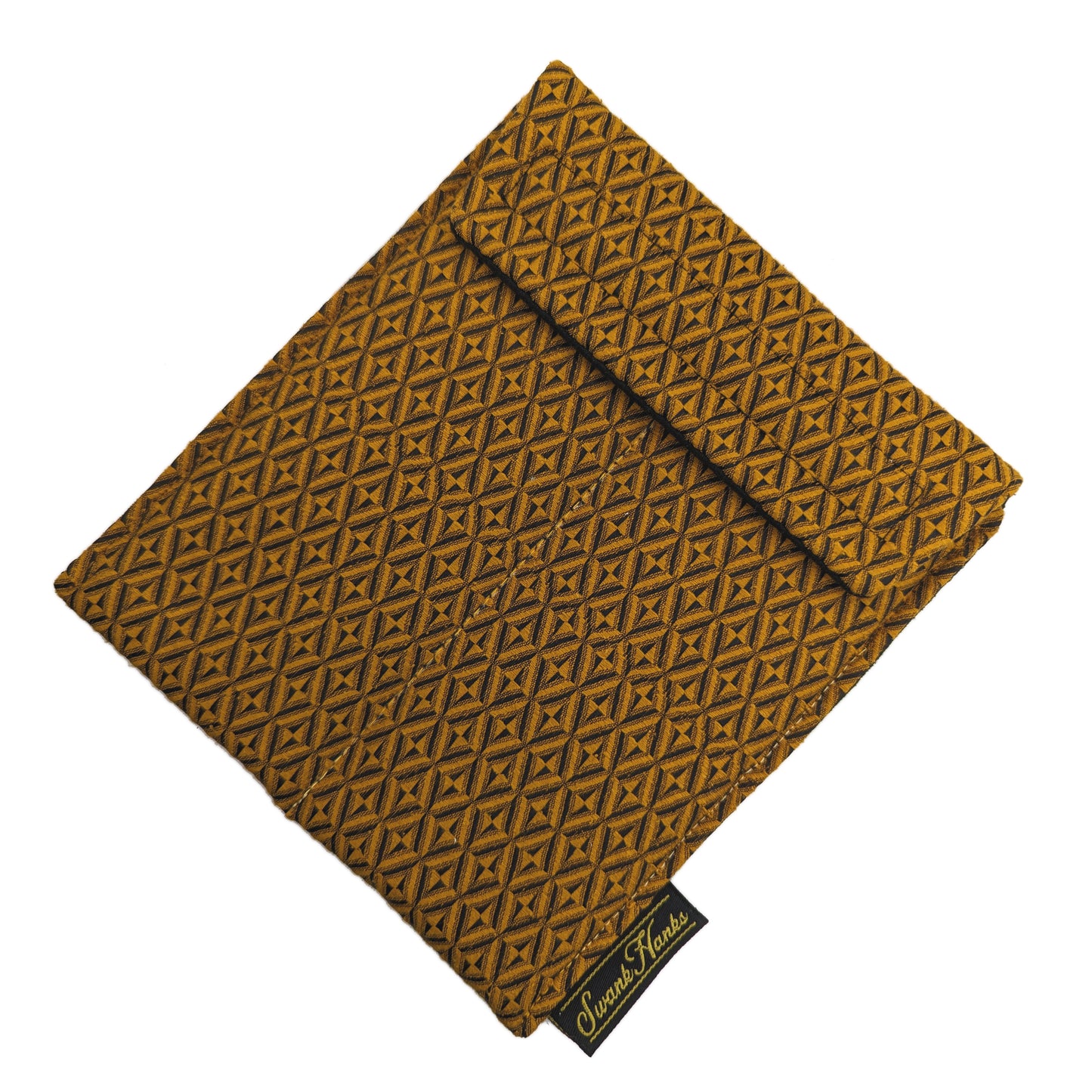 Gold Silk/Cashmere Double Pouch