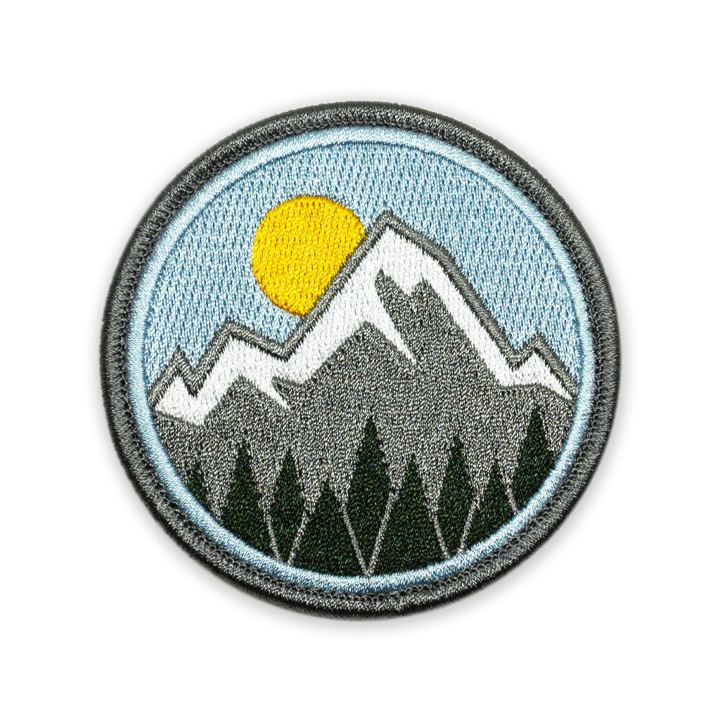 Mountain Life Icon Morale Patch